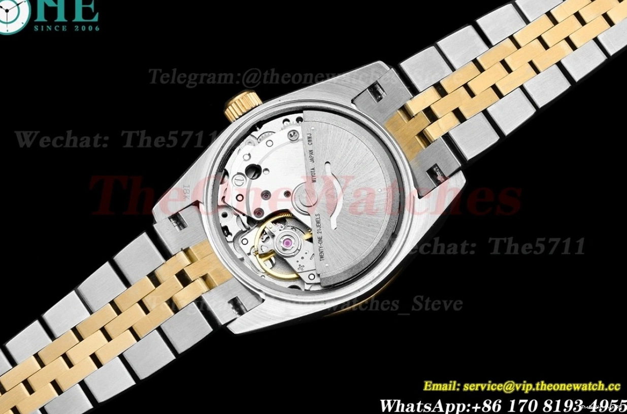 Dia MY8215 28mm Dia GDF YG SS Silver Datejust 0702